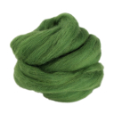 Wełna czesankowa - 50g - Kolor: Zielony