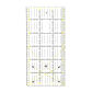 Linijka Sew Mate X'SOR 15 x 30 cm - Żółta/Czarna