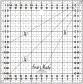 Linijka Sew Mate X'SOR 16 x 16 cm