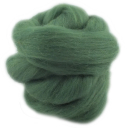 Wełna czesankowa - 50g - Kolor: Zielony trawa