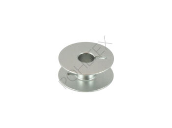 Szpulka aluminiowa do stębnówki z nacięciem
