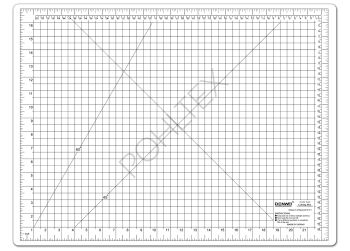 Mata do cięcia samogojąca przezroczysta Sew Mate A2 600x450mm 