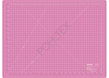 Mata do cięcia samogojąca Sew Mate A2 600x450mm Cm/Cale - Róż/Fiolet