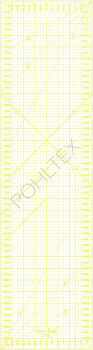 Linijka Sew Mate X'SOR 16 x 60 cm - Żółta