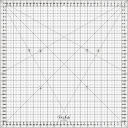 Linijka Sew Mate X'SOR 38 x 38 cm