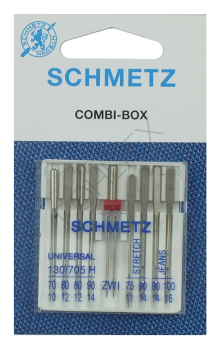 Igły 130/705 H - uniwersalne różne półpłaskie SCHMETZ MIX  9 szt