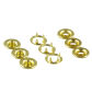 Zatrzaski springi napy - metalowe - 8mm - 50 kpl. - 200szt.
